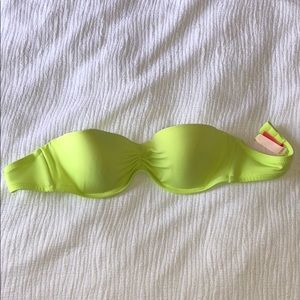 lime green Victoria’s Secret 32B bathing suit